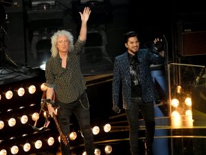 Queen + Adam Lambert at the Oscars