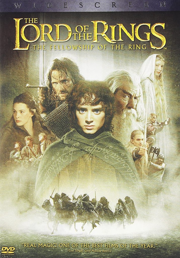 The Lord of the Rings: The Fellowship of the Ring - Released December 19, 2001. There are many rock bands influenced by Tolkien and his novels.